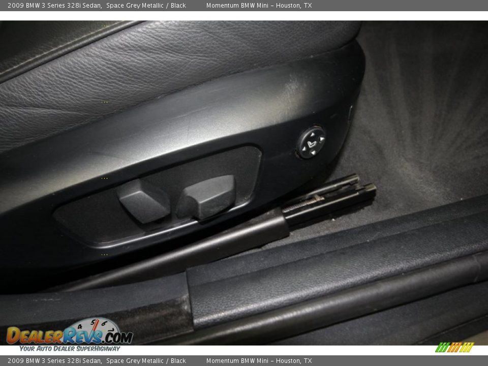 2009 BMW 3 Series 328i Sedan Space Grey Metallic / Black Photo #35