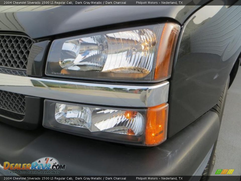2004 Chevrolet Silverado 1500 LS Regular Cab Dark Gray Metallic / Dark Charcoal Photo #9