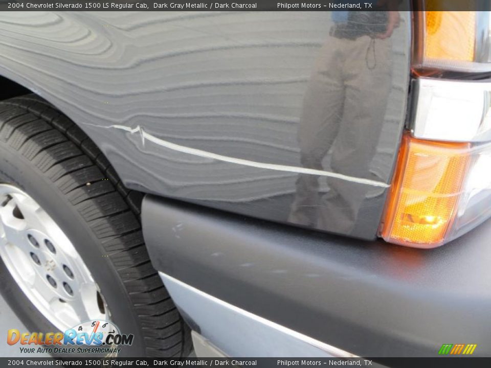 2004 Chevrolet Silverado 1500 LS Regular Cab Dark Gray Metallic / Dark Charcoal Photo #15