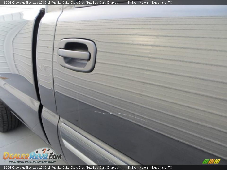 2004 Chevrolet Silverado 1500 LS Regular Cab Dark Gray Metallic / Dark Charcoal Photo #19