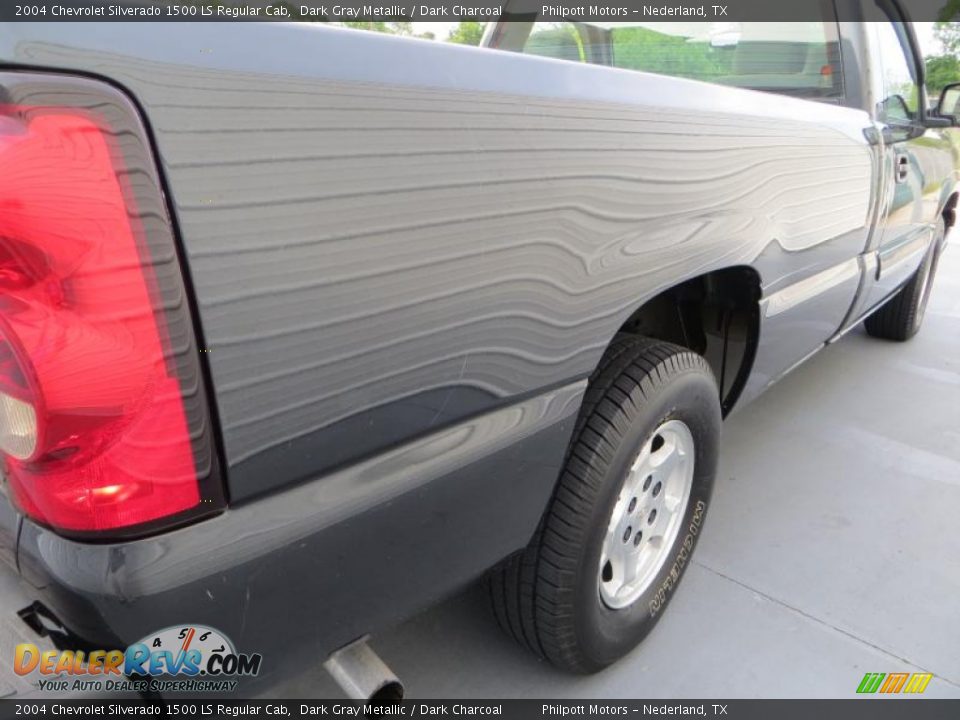 2004 Chevrolet Silverado 1500 LS Regular Cab Dark Gray Metallic / Dark Charcoal Photo #21