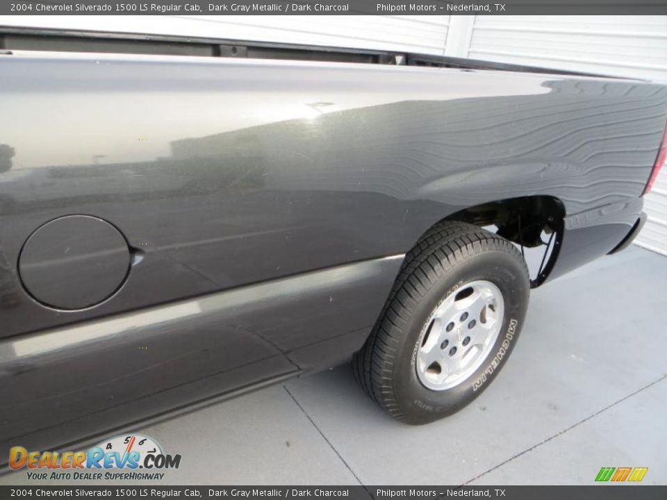 2004 Chevrolet Silverado 1500 LS Regular Cab Dark Gray Metallic / Dark Charcoal Photo #27