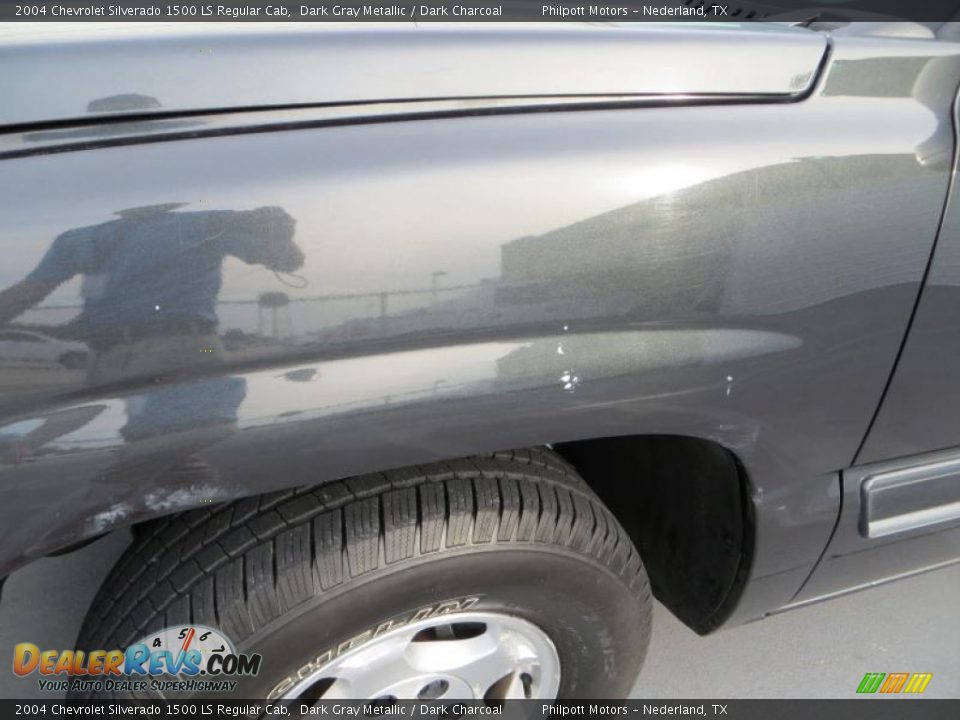 2004 Chevrolet Silverado 1500 LS Regular Cab Dark Gray Metallic / Dark Charcoal Photo #29