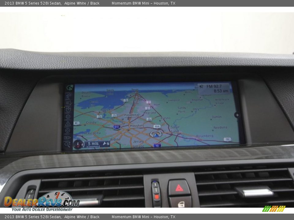 2013 BMW 5 Series 528i Sedan Alpine White / Black Photo #21