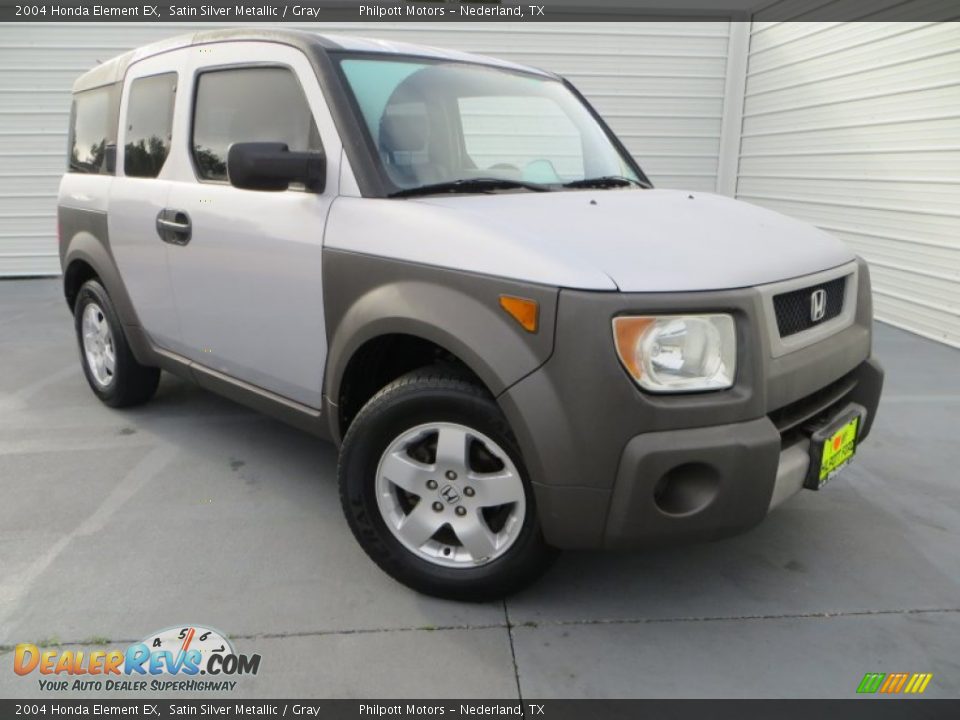 2004 Honda Element EX Satin Silver Metallic / Gray Photo #1