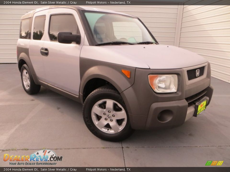 2004 Honda Element EX Satin Silver Metallic / Gray Photo #2