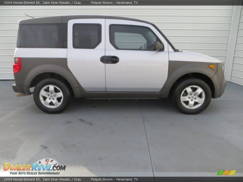 2004 Honda Element EX Satin Silver Metallic / Gray Photo #3