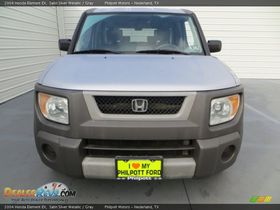 2004 Honda Element EX Satin Silver Metallic / Gray Photo #8