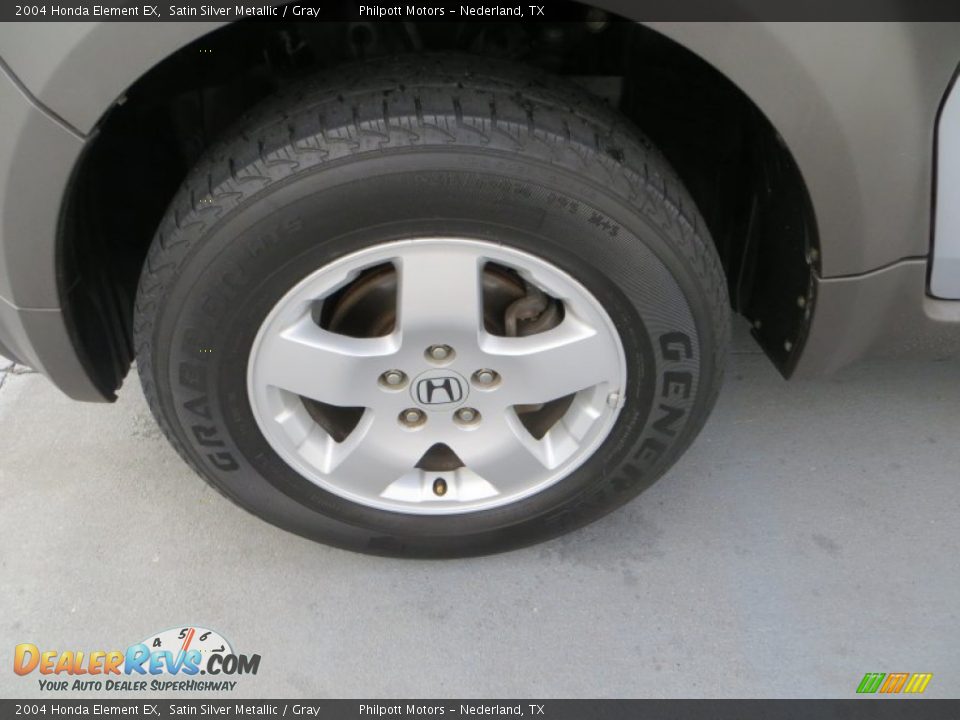 2004 Honda Element EX Satin Silver Metallic / Gray Photo #11