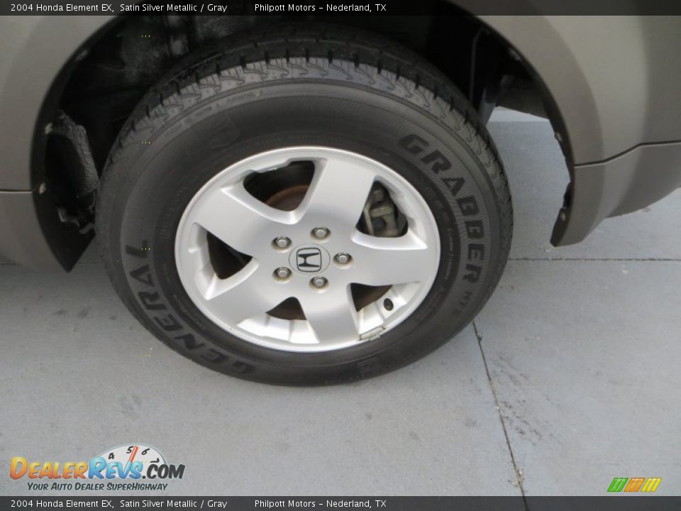 2004 Honda Element EX Satin Silver Metallic / Gray Photo #12
