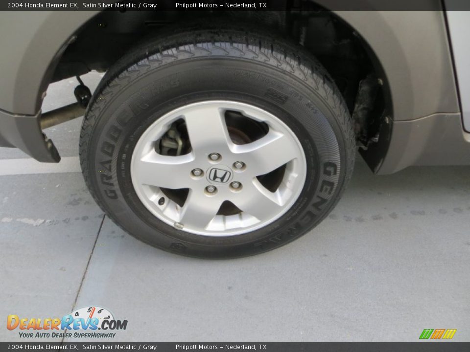 2004 Honda Element EX Satin Silver Metallic / Gray Photo #13