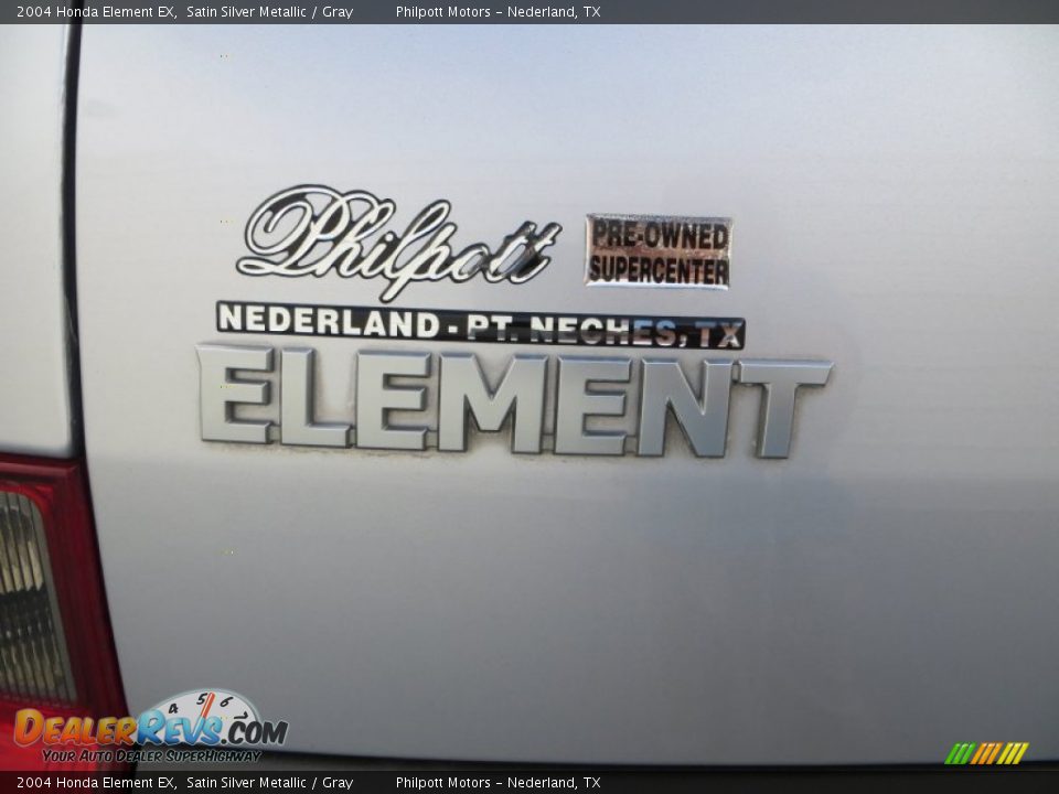 2004 Honda Element EX Satin Silver Metallic / Gray Photo #18