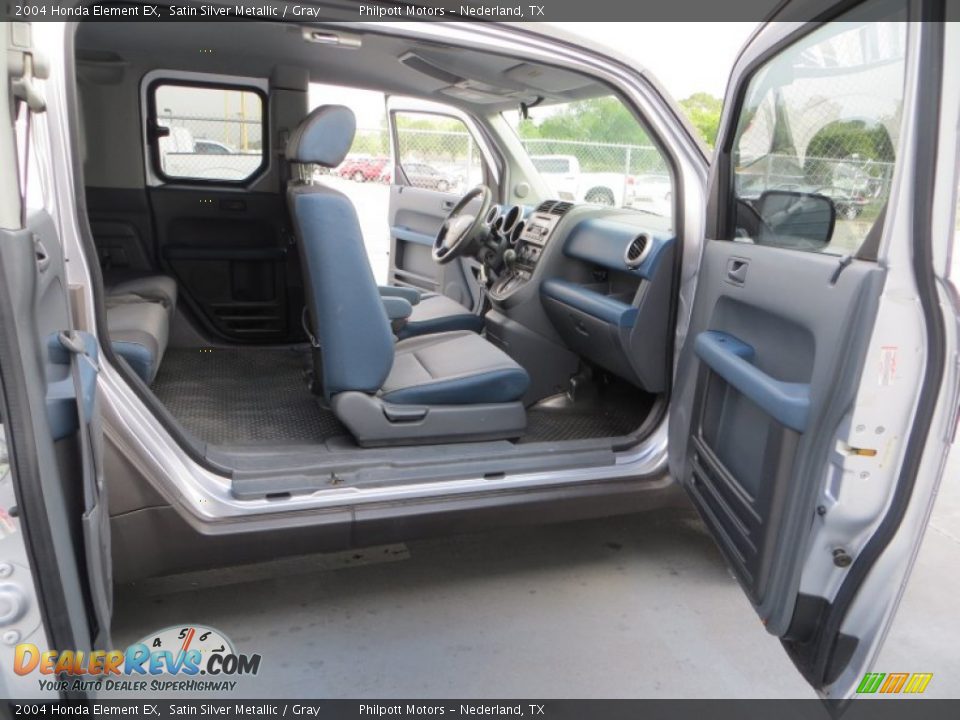 2004 Honda Element EX Satin Silver Metallic / Gray Photo #21