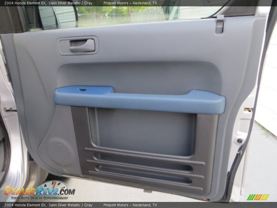 2004 Honda Element EX Satin Silver Metallic / Gray Photo #22