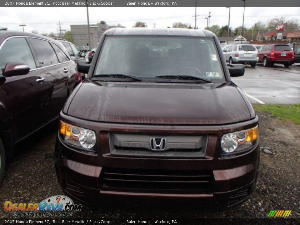 2007 Honda Element SC Root Beer Metallic / Black/Copper Photo #2
