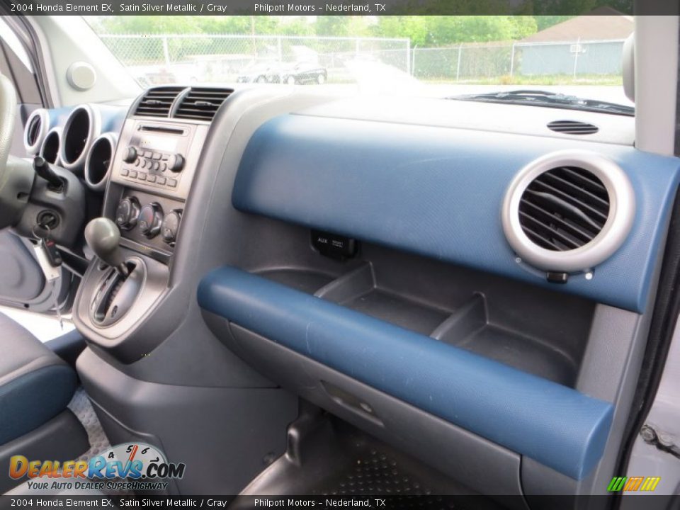2004 Honda Element EX Satin Silver Metallic / Gray Photo #23