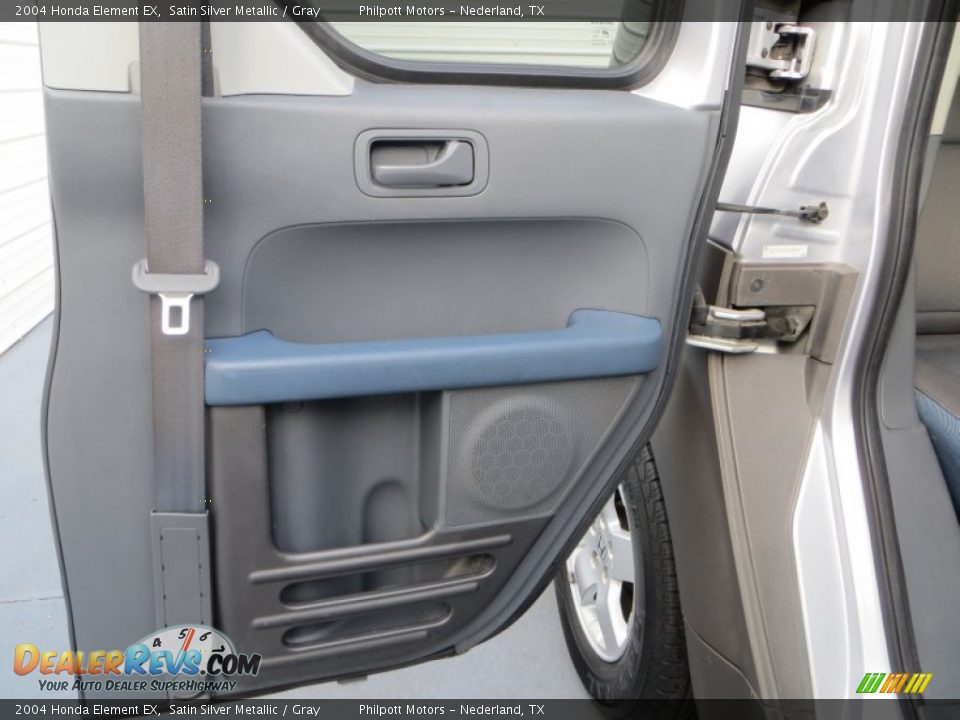 2004 Honda Element EX Satin Silver Metallic / Gray Photo #25
