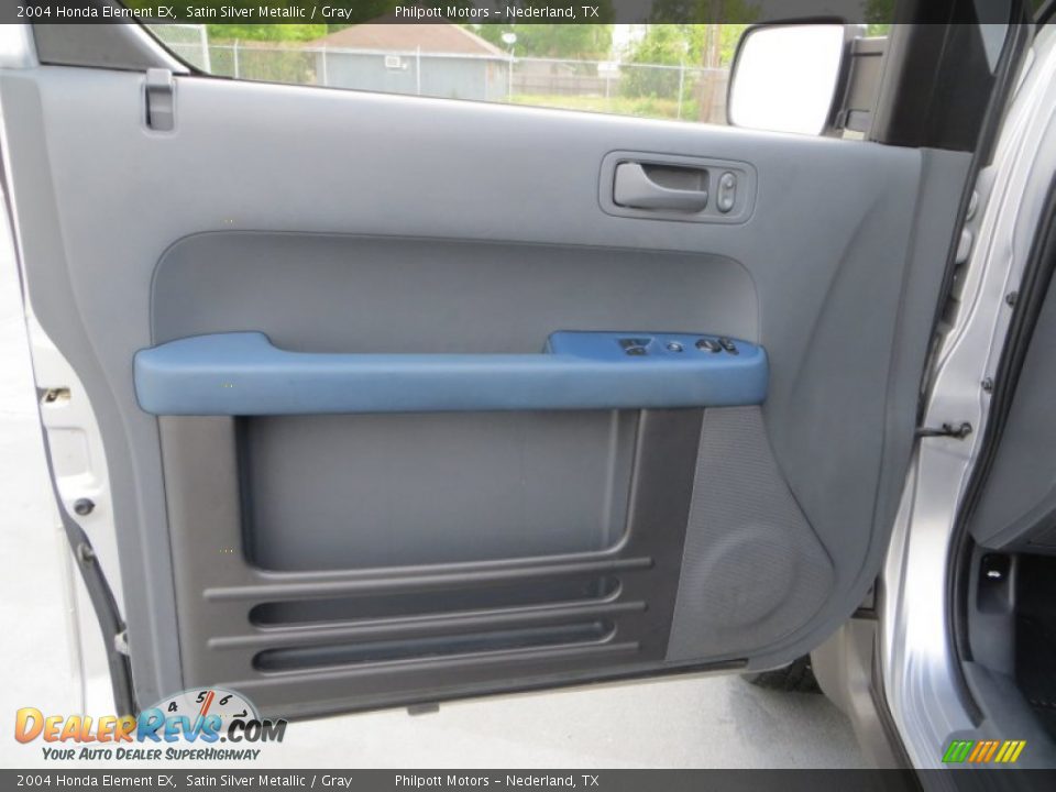 2004 Honda Element EX Satin Silver Metallic / Gray Photo #28