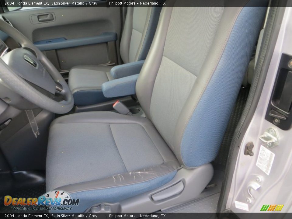 2004 Honda Element EX Satin Silver Metallic / Gray Photo #30