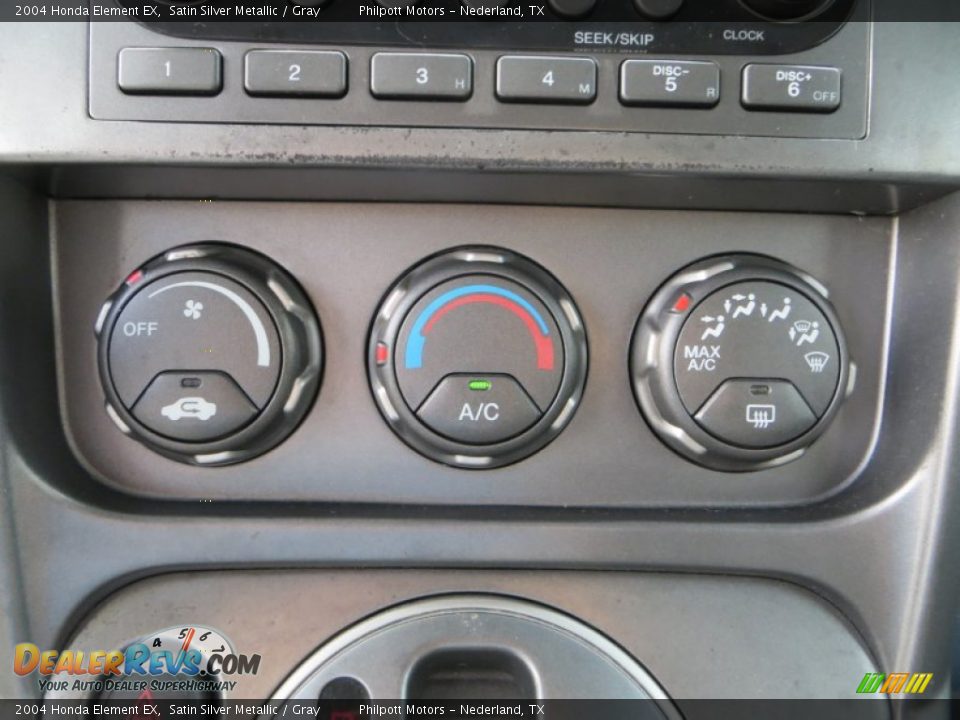 2004 Honda Element EX Satin Silver Metallic / Gray Photo #34