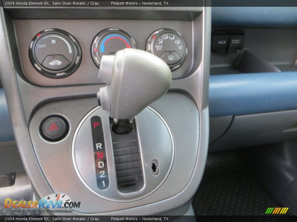2004 Honda Element EX Satin Silver Metallic / Gray Photo #35