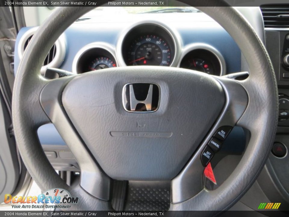 2004 Honda Element EX Satin Silver Metallic / Gray Photo #36