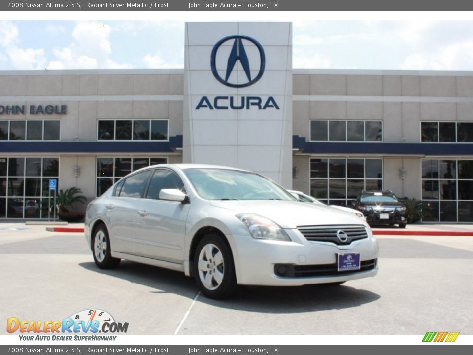 2008 Nissan Altima 2.5 S Radiant Silver Metallic / Frost Photo #1