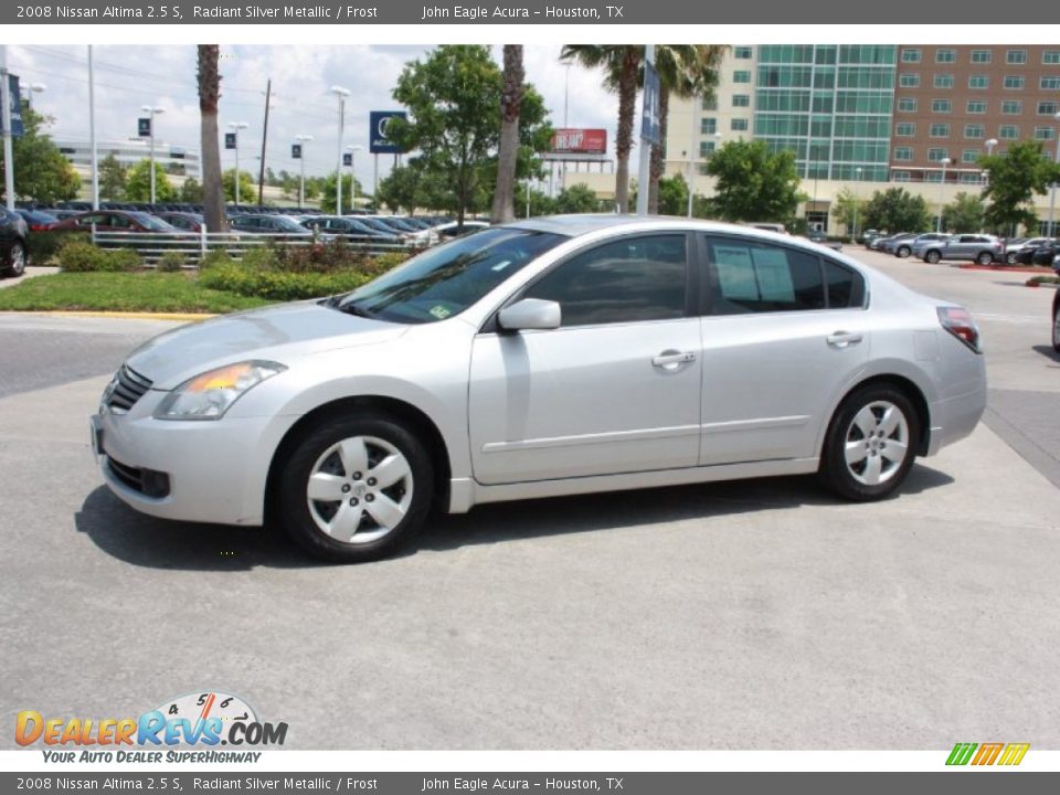 2008 Nissan Altima 2.5 S Radiant Silver Metallic / Frost Photo #2