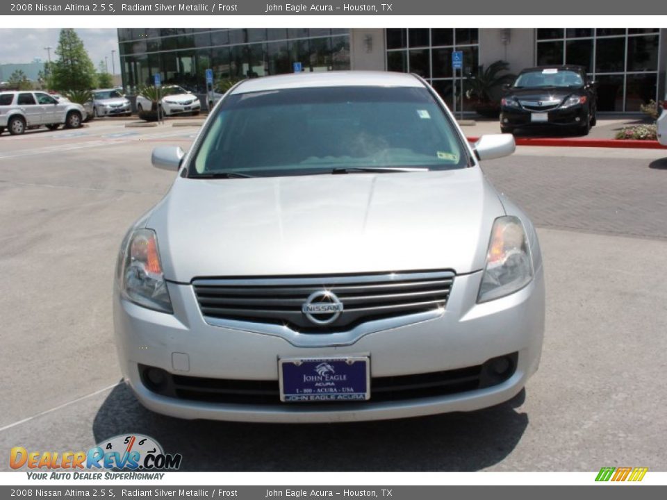 2008 Nissan Altima 2.5 S Radiant Silver Metallic / Frost Photo #3