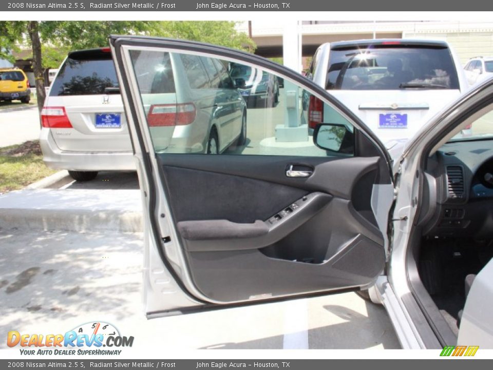2008 Nissan Altima 2.5 S Radiant Silver Metallic / Frost Photo #9