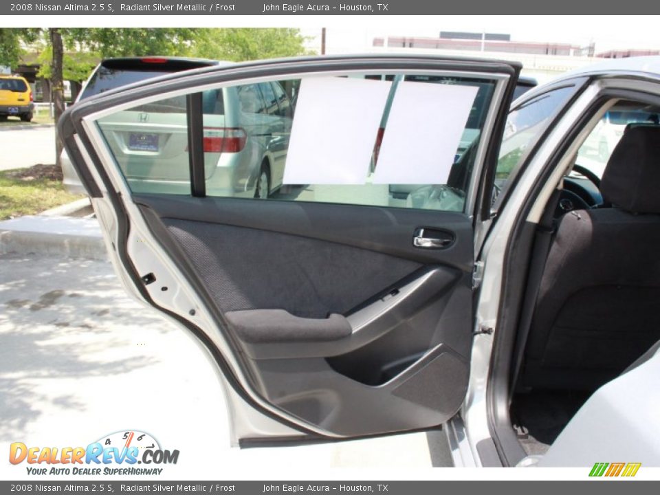 2008 Nissan Altima 2.5 S Radiant Silver Metallic / Frost Photo #10
