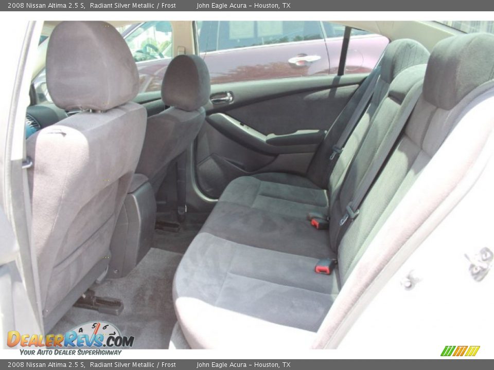 2008 Nissan Altima 2.5 S Radiant Silver Metallic / Frost Photo #11