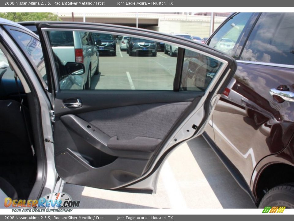 2008 Nissan Altima 2.5 S Radiant Silver Metallic / Frost Photo #12
