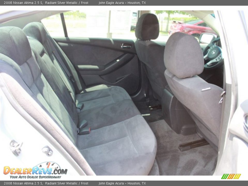 2008 Nissan Altima 2.5 S Radiant Silver Metallic / Frost Photo #13