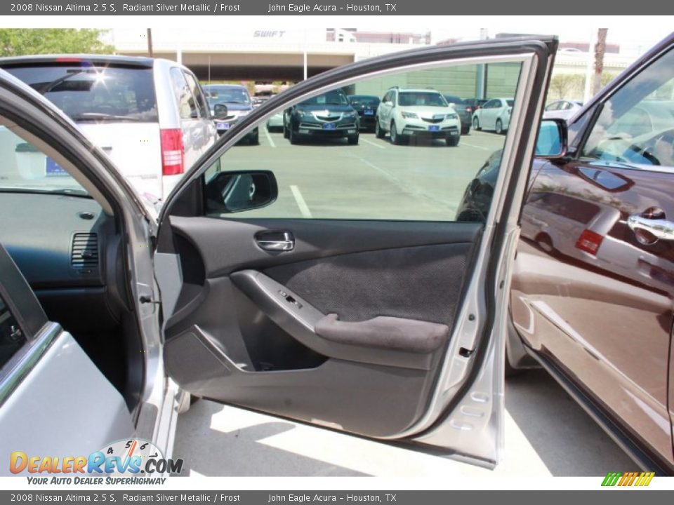 2008 Nissan Altima 2.5 S Radiant Silver Metallic / Frost Photo #14