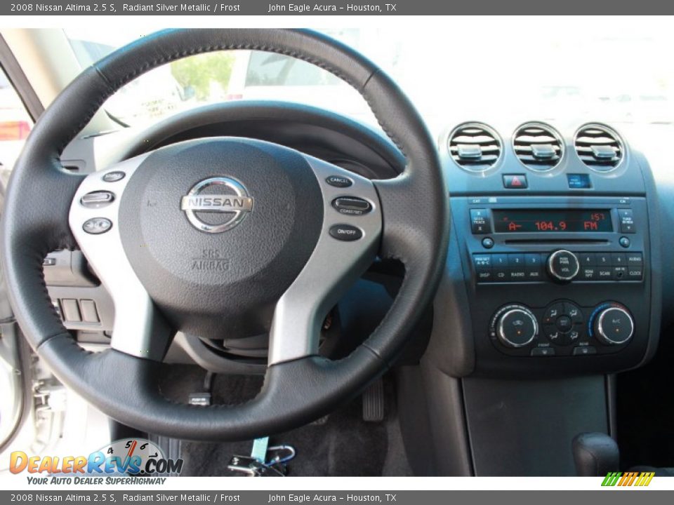 2008 Nissan Altima 2.5 S Radiant Silver Metallic / Frost Photo #19