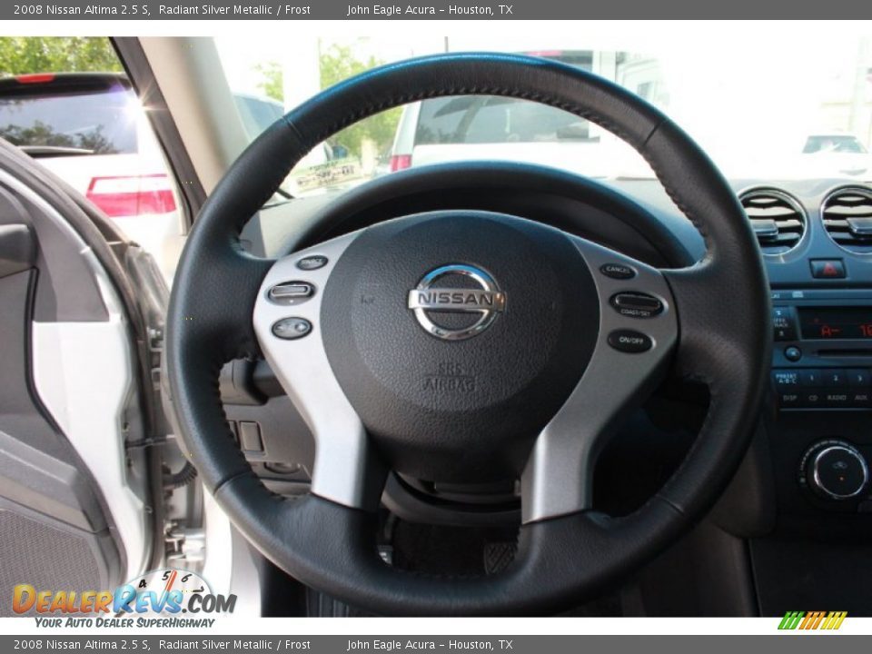 2008 Nissan Altima 2.5 S Radiant Silver Metallic / Frost Photo #20
