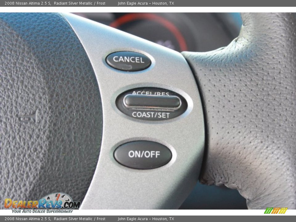 2008 Nissan Altima 2.5 S Radiant Silver Metallic / Frost Photo #23