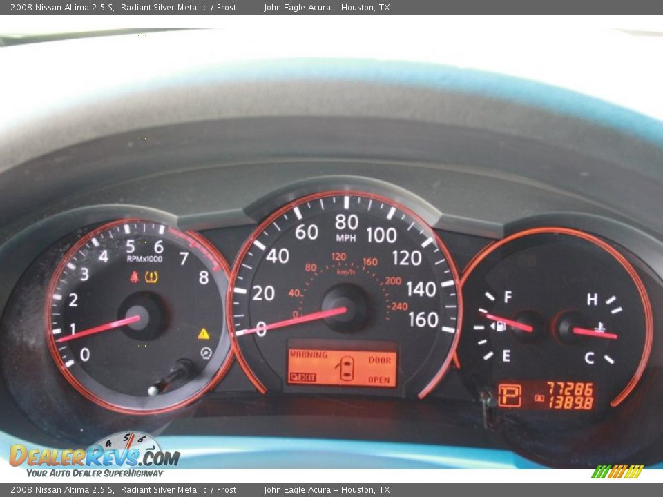 2008 Nissan Altima 2.5 S Radiant Silver Metallic / Frost Photo #25