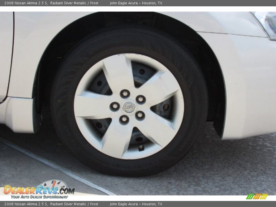 2008 Nissan Altima 2.5 S Radiant Silver Metallic / Frost Photo #27