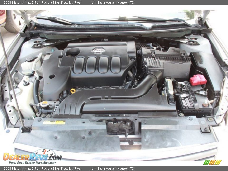 2008 Nissan Altima 2.5 S Radiant Silver Metallic / Frost Photo #28