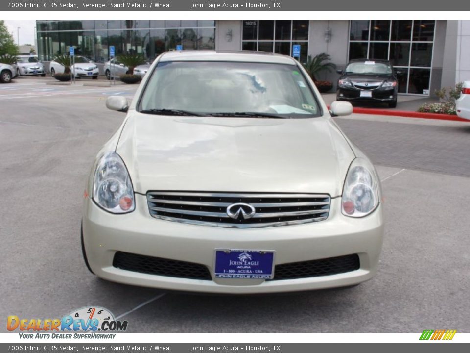 2006 Infiniti G 35 Sedan Serengeti Sand Metallic / Wheat Photo #3