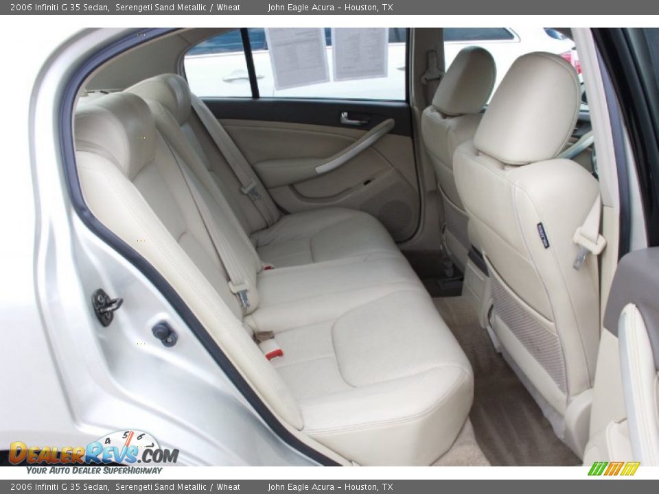 2006 Infiniti G 35 Sedan Serengeti Sand Metallic / Wheat Photo #14