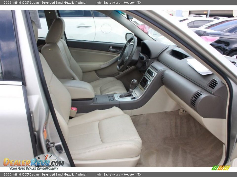 2006 Infiniti G 35 Sedan Serengeti Sand Metallic / Wheat Photo #16
