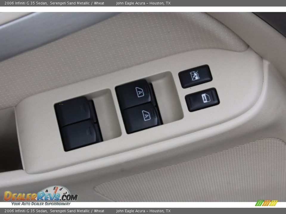 2006 Infiniti G 35 Sedan Serengeti Sand Metallic / Wheat Photo #17