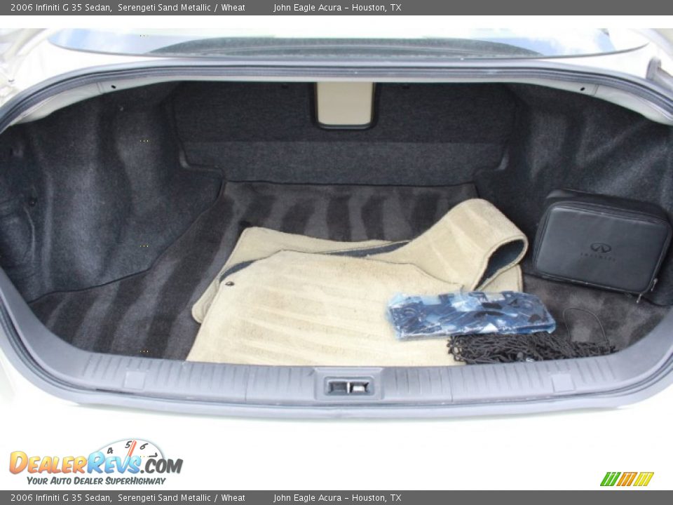 2006 Infiniti G 35 Sedan Serengeti Sand Metallic / Wheat Photo #18