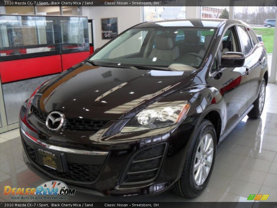 2010 Mazda CX-7 i Sport Black Cherry Mica / Sand Photo #1