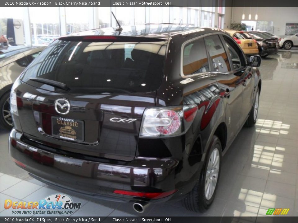 2010 Mazda CX-7 i Sport Black Cherry Mica / Sand Photo #2