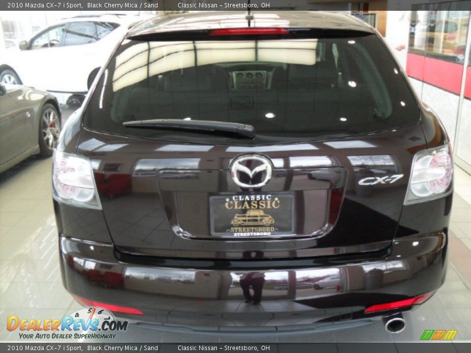 2010 Mazda CX-7 i Sport Black Cherry Mica / Sand Photo #3