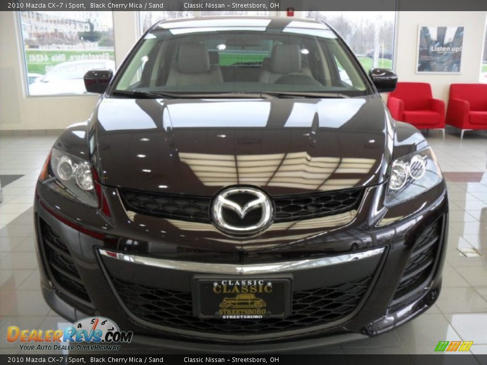 2010 Mazda CX-7 i Sport Black Cherry Mica / Sand Photo #4